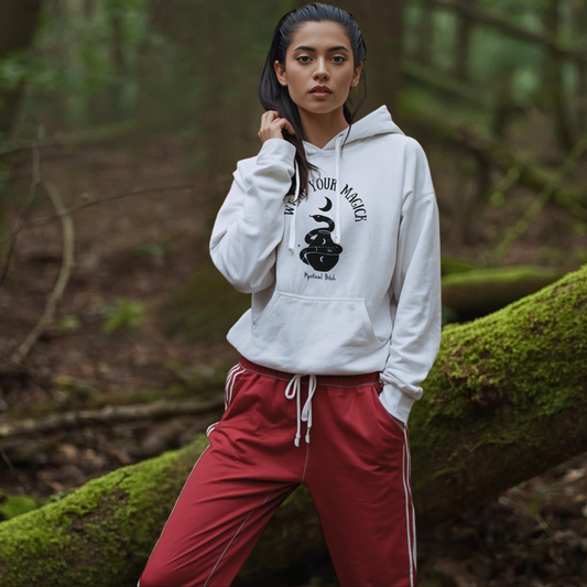 Vessel Magick Hoodie-WHITE